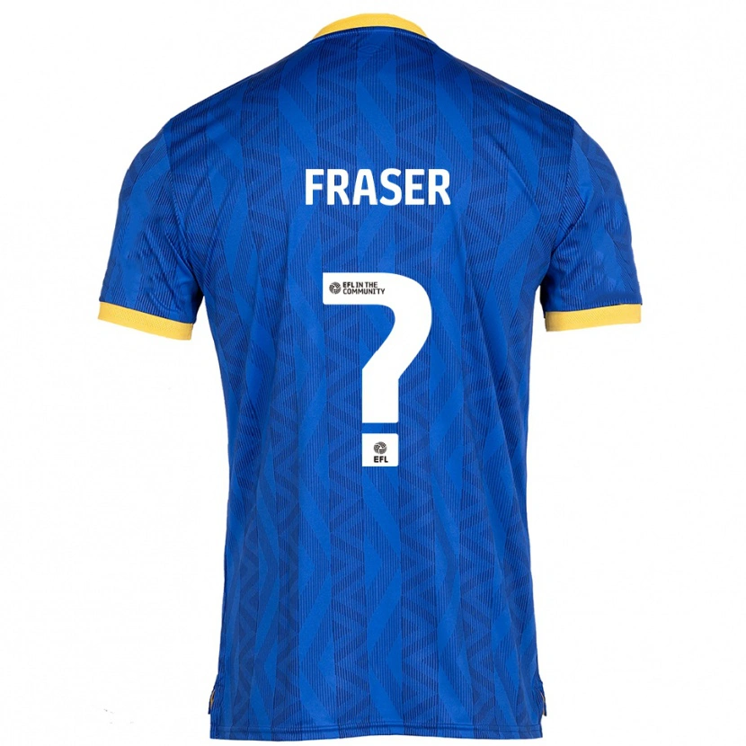 Danxen Herren Finlay Fraser #0 Marine Gelb Heimtrikot Trikot 2025/26 T-Shirt Schweiz