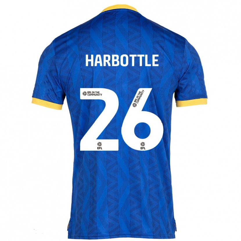 Danxen Herren Riley Harbottle #26 Marine Gelb Heimtrikot Trikot 2025/26 T-Shirt Schweiz