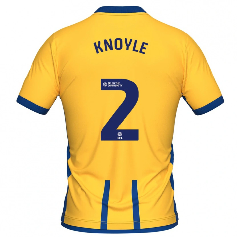 Danxen Herren Kyle Knoyle #2 Gelb Blau Heimtrikot Trikot 2025/26 T-Shirt Schweiz
