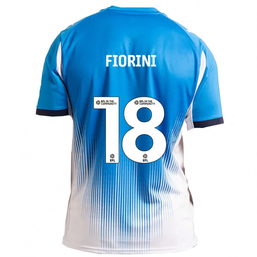 Danxen Herren Lewis Fiorini #18 Blau Weiß Heimtrikot Trikot 2025/26 T-Shirt Schweiz