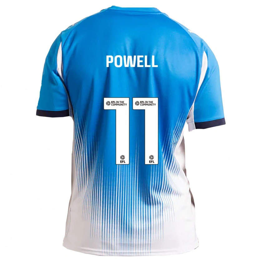 Danxen Herren Nick Powell #11 Blau Weiß Heimtrikot Trikot 2025/26 T-Shirt Schweiz