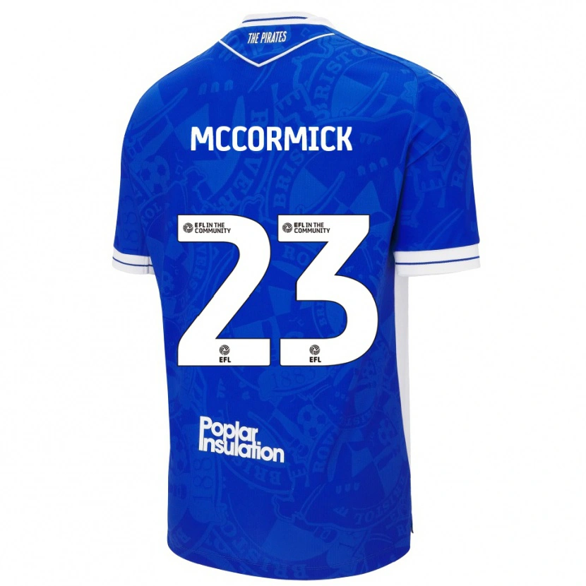 Danxen Herren Luke Mccormick #23 Blau Weiß Heimtrikot Trikot 2025/26 T-Shirt Schweiz