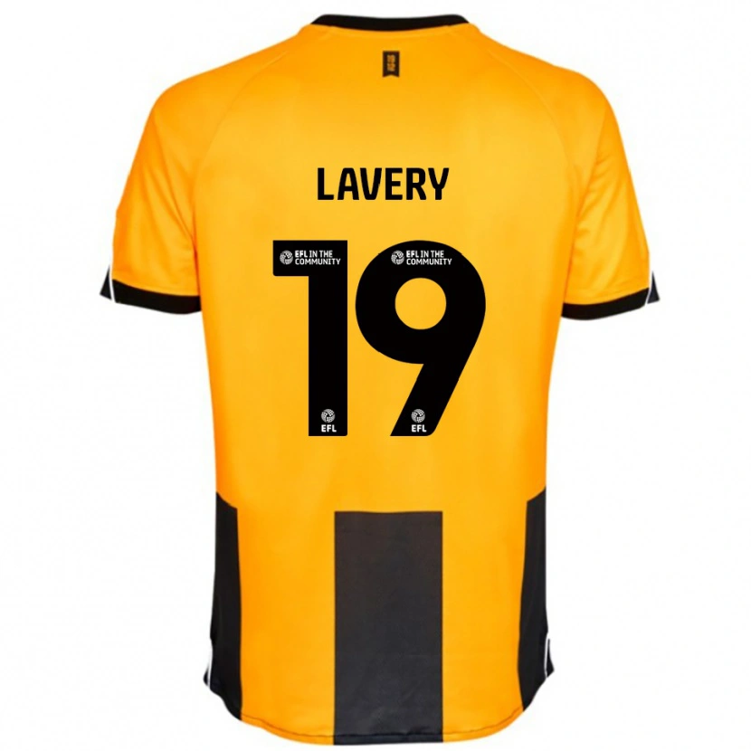 Danxen Herren Shayne Lavery #19 Orange Schwarz Heimtrikot Trikot 2025/26 T-Shirt Schweiz
