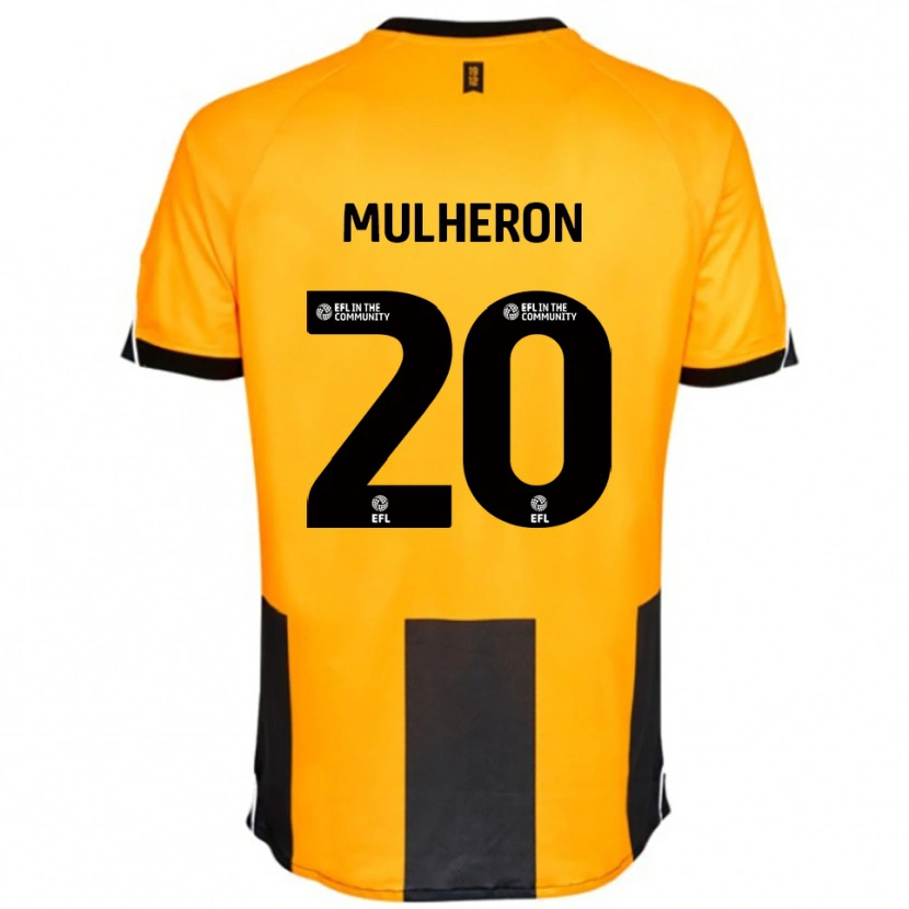 Danxen Herren Bronwyn Mulheron #20 Orange Schwarz Heimtrikot Trikot 2025/26 T-Shirt Schweiz