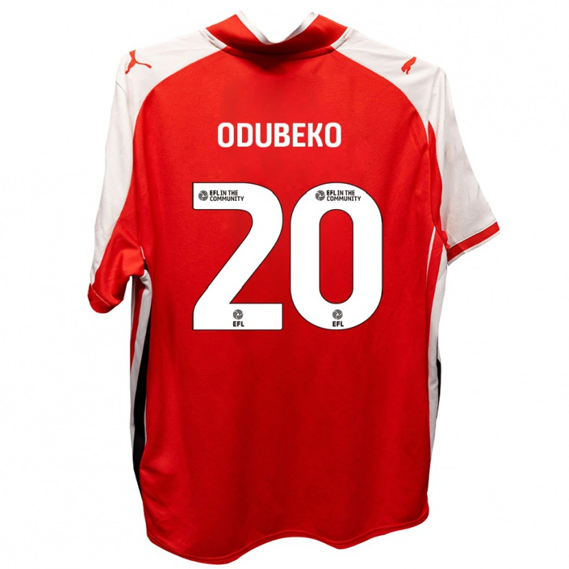 Danxen Herren Mipo Odubeko #20 Rot Weiß Heimtrikot Trikot 2025/26 T-Shirt Schweiz