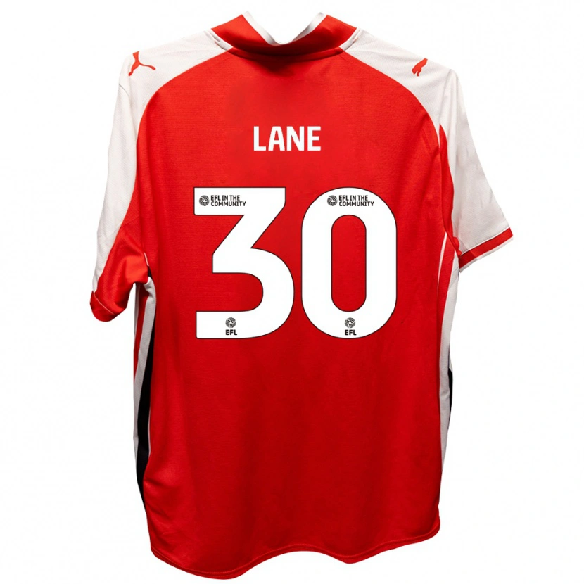 Danxen Herren Mikey Lane #30 Rot Weiß Heimtrikot Trikot 2025/26 T-Shirt Schweiz