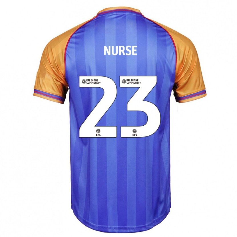 Danxen Herren George Nurse #23 Blau Orange Heimtrikot Trikot 2025/26 T-Shirt Schweiz