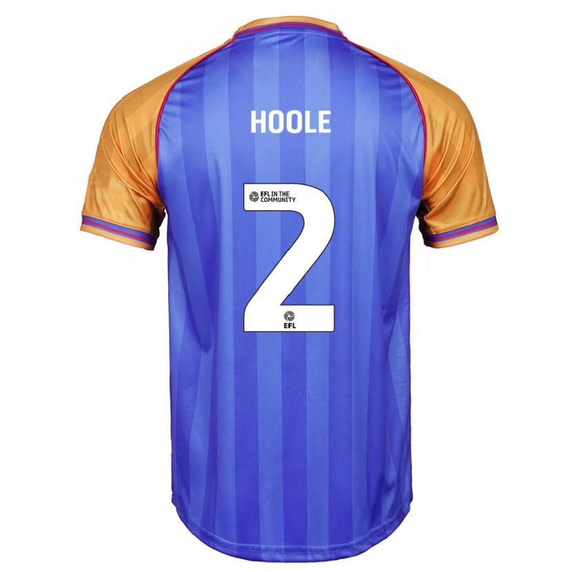 Danxen Herren Luca Hoole #2 Blau Orange Heimtrikot Trikot 2025/26 T-Shirt Schweiz
