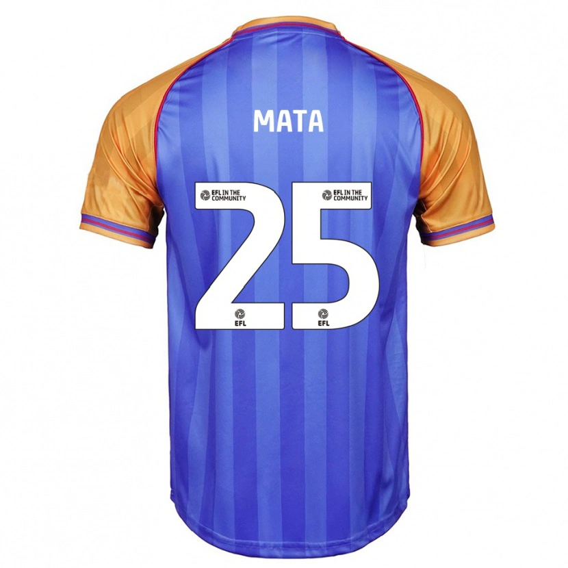 Danxen Herren Max Mata #25 Blau Orange Heimtrikot Trikot 2025/26 T-Shirt Schweiz