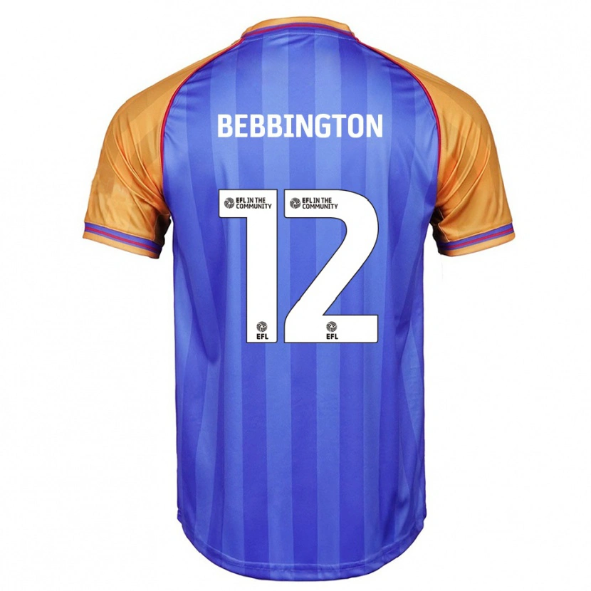 Danxen Herren Kimberley Bebbington #12 Blau Orange Heimtrikot Trikot 2025/26 T-Shirt Schweiz