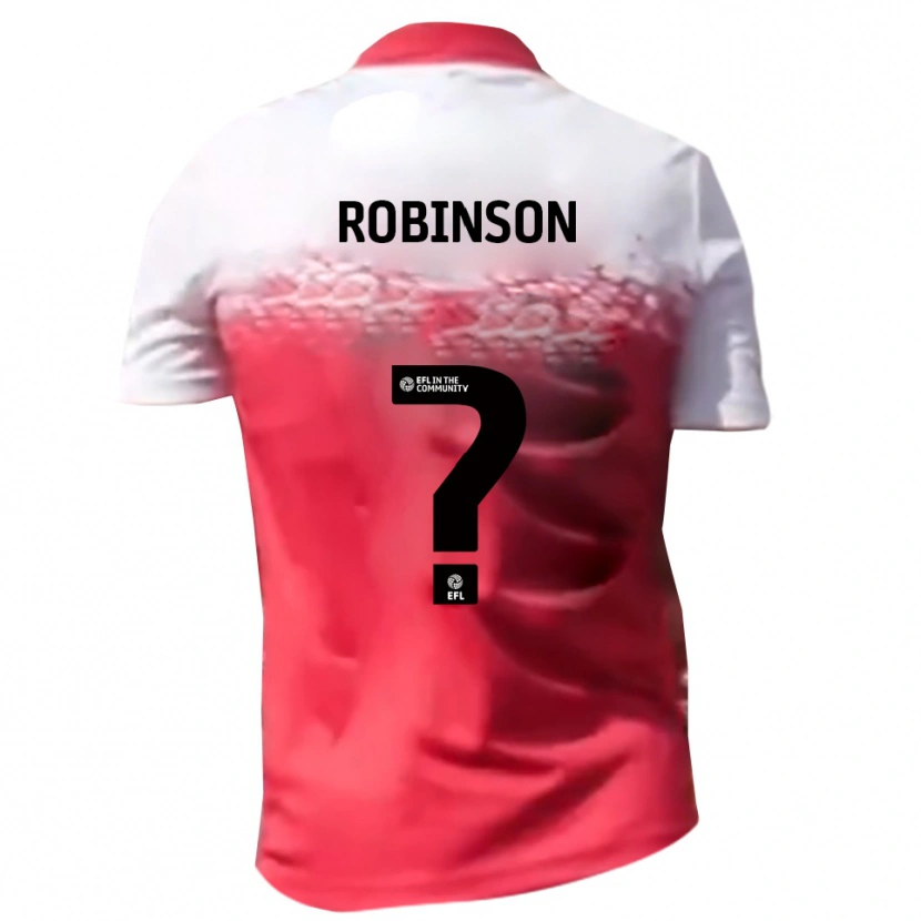 Danxen Herren Malakai Robinson #0 Rot Weiß Heimtrikot Trikot 2025/26 T-Shirt Schweiz