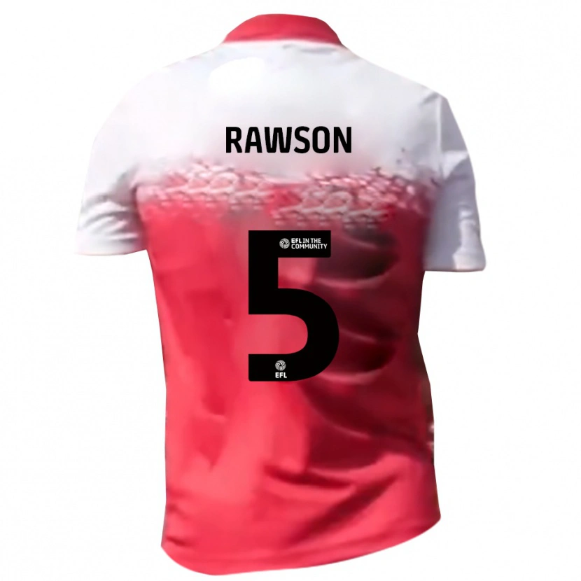 Danxen Herren Farrend Rawson #5 Rot Weiß Heimtrikot Trikot 2025/26 T-Shirt Schweiz