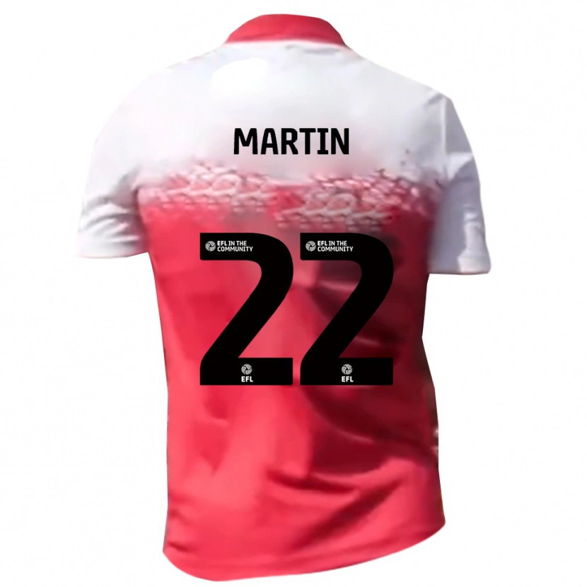 Danxen Herren Dan Martin #22 Rot Weiß Heimtrikot Trikot 2025/26 T-Shirt Schweiz