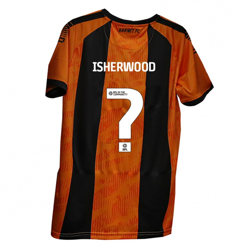 Danxen Herren Millie Isherwood #0 Orange Schwarz Heimtrikot Trikot 2025/26 T-Shirt Schweiz