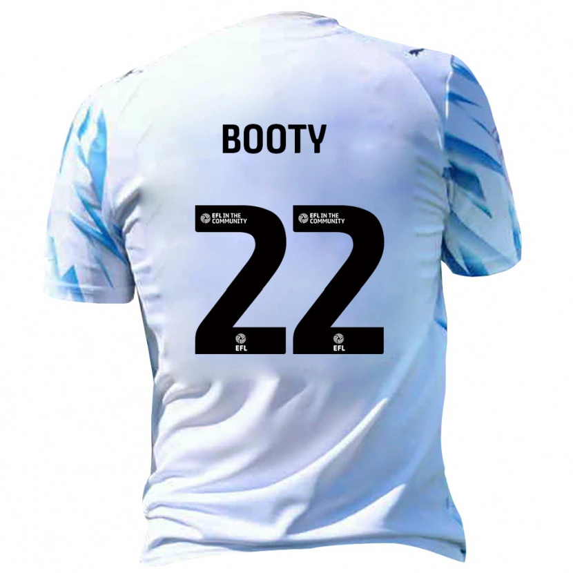 Danxen Herren Regan Booty #22 Weiß Himmelblau Heimtrikot Trikot 2025/26 T-Shirt Schweiz