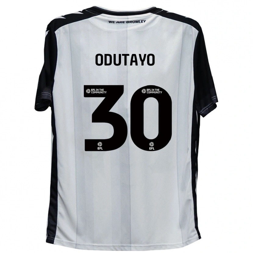 Danxen Herren Idris Odutayo #30 Weiß Schwarz Heimtrikot Trikot 2025/26 T-Shirt Schweiz