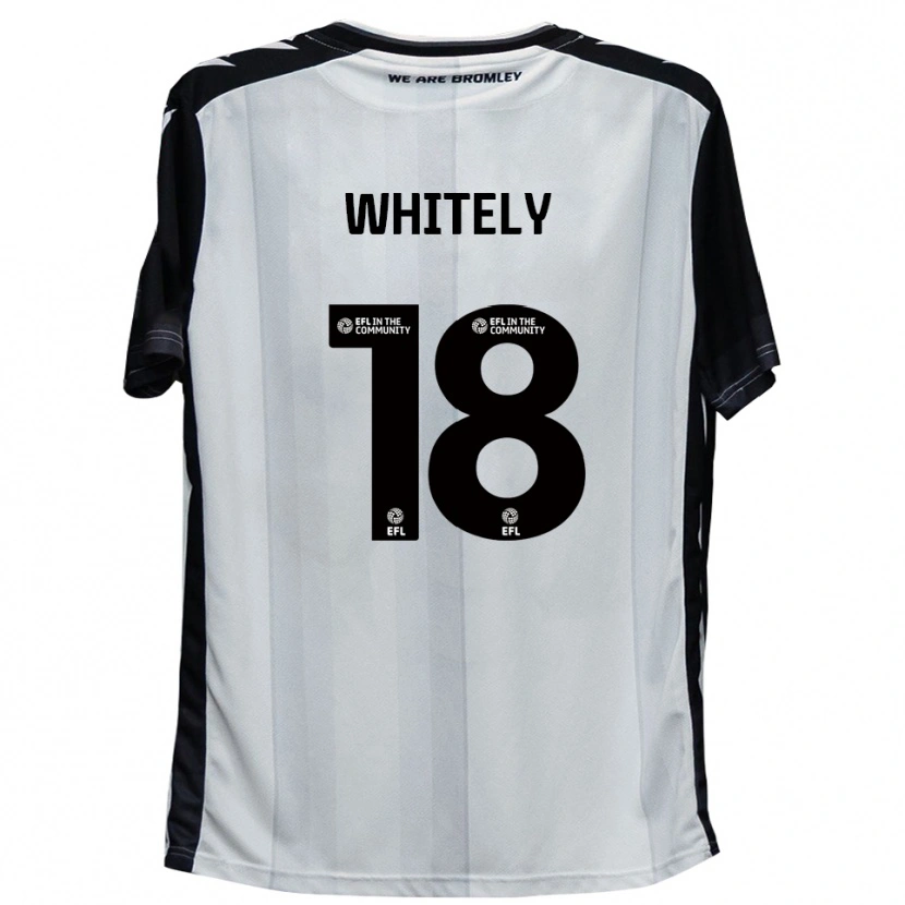 Danxen Herren Corey Whitely #18 Weiß Schwarz Heimtrikot Trikot 2025/26 T-Shirt Schweiz