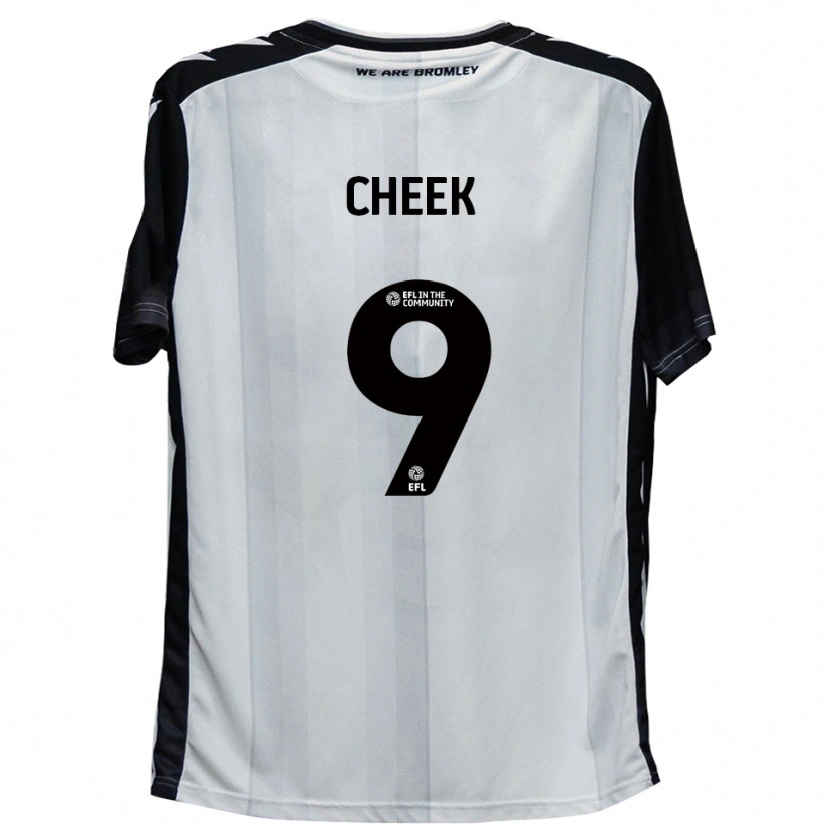Danxen Herren Michael Cheek #9 Weiß Schwarz Heimtrikot Trikot 2025/26 T-Shirt Schweiz