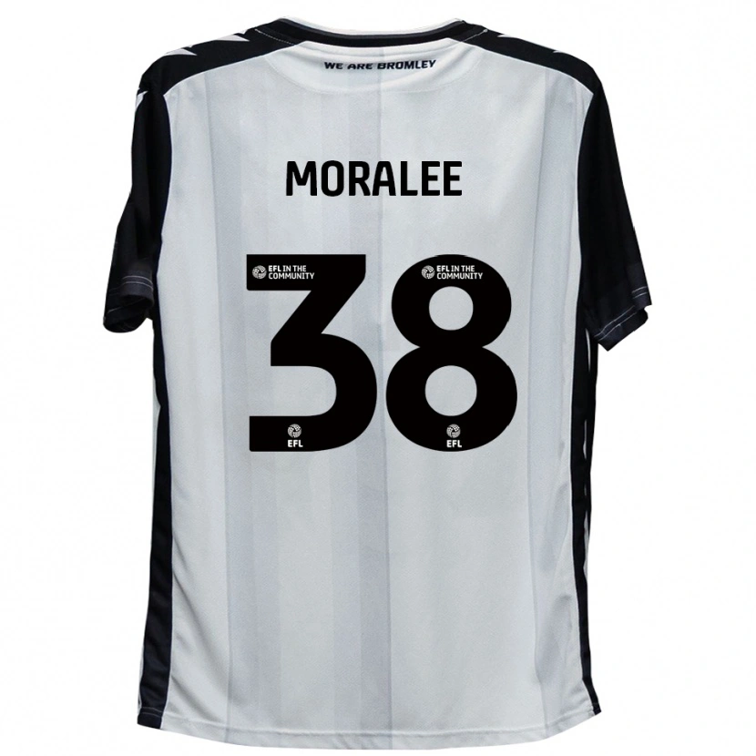 Danxen Herren Frankie Moralee #38 Weiß Schwarz Heimtrikot Trikot 2025/26 T-Shirt Schweiz