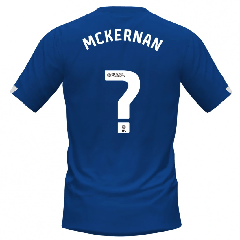 Danxen Herren Marcus Mckernan #0 Blau Weiß Heimtrikot Trikot 2025/26 T-Shirt Schweiz