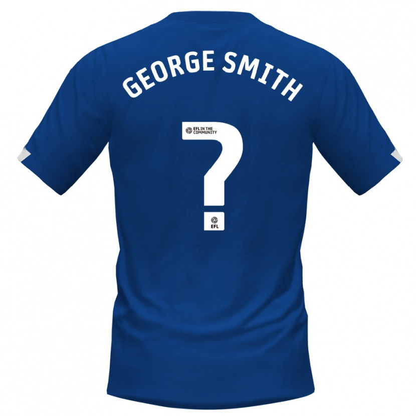 Danxen Herren George Smith #0 Blau Weiß Heimtrikot Trikot 2025/26 T-Shirt Schweiz