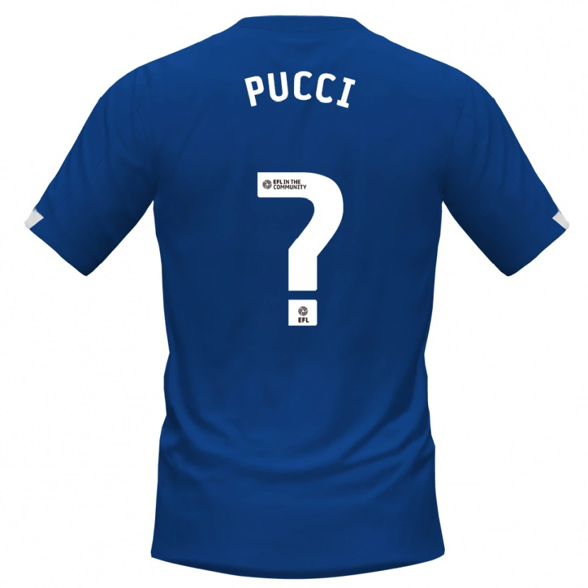Danxen Herren William Pucci #0 Blau Weiß Heimtrikot Trikot 2025/26 T-Shirt Schweiz