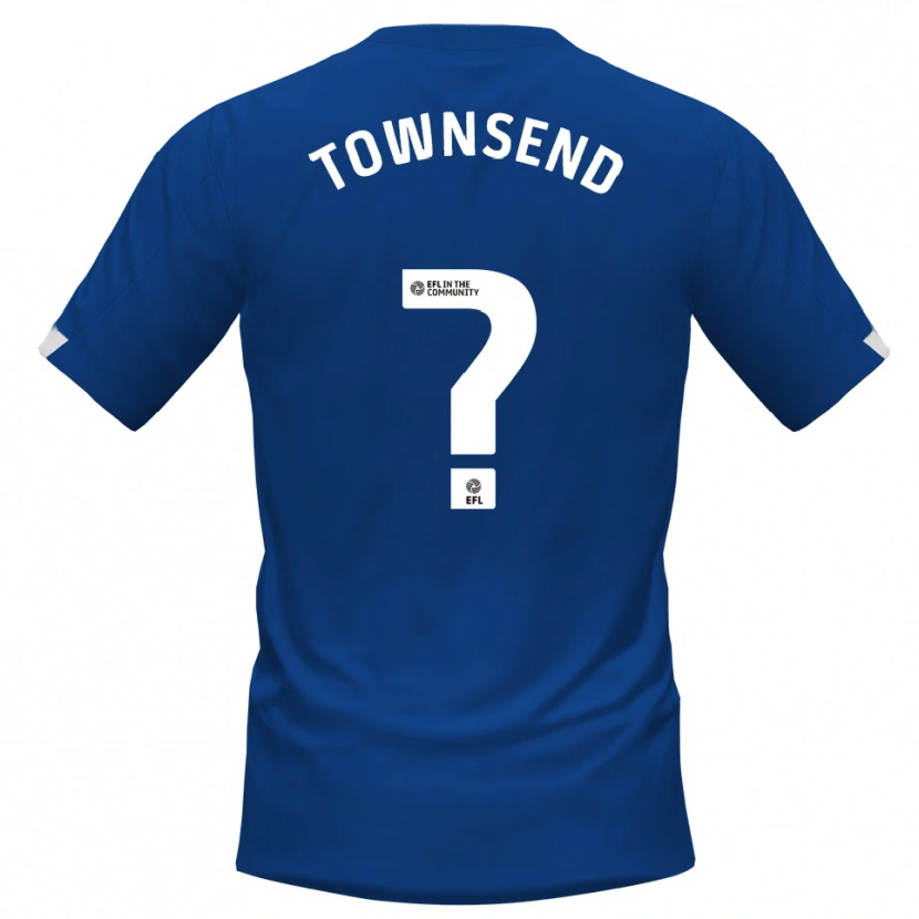 Danxen Herren Kadi Townsend #0 Blau Weiß Heimtrikot Trikot 2025/26 T-Shirt Schweiz