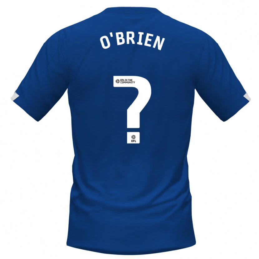 Danxen Herren Steph O'brien #0 Blau Weiß Heimtrikot Trikot 2025/26 T-Shirt Schweiz