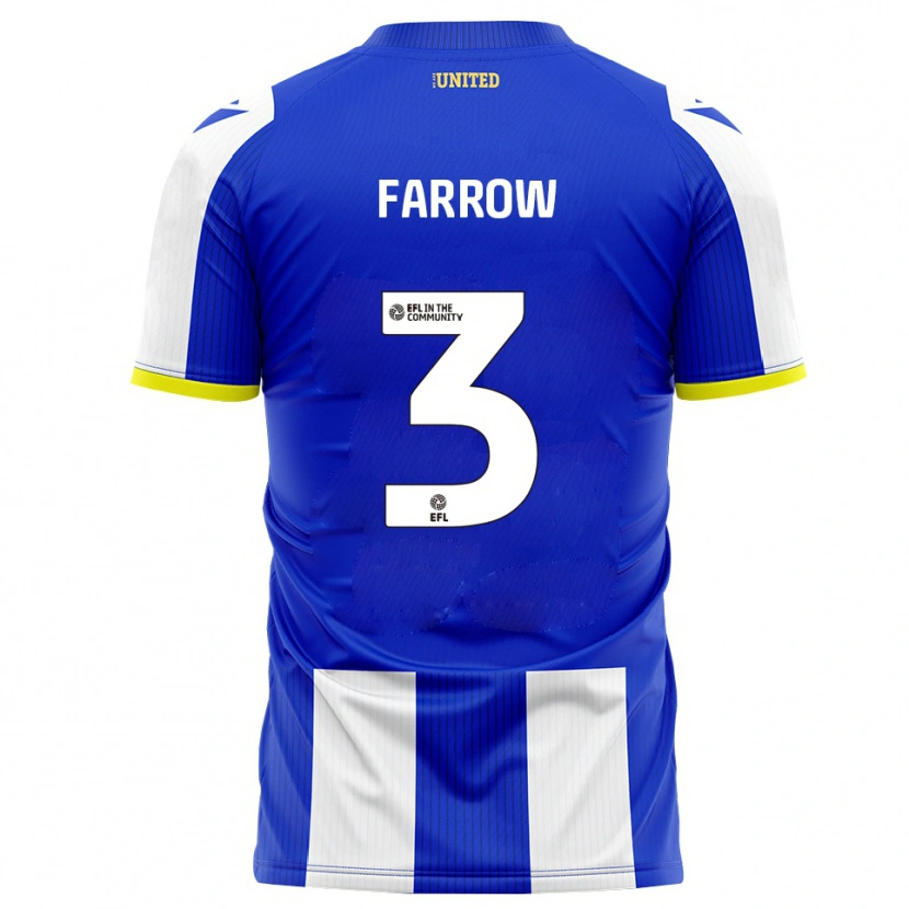 Danxen Herren Sophie Farrow #3 Blau Weiß Heimtrikot Trikot 2025/26 T-Shirt Schweiz