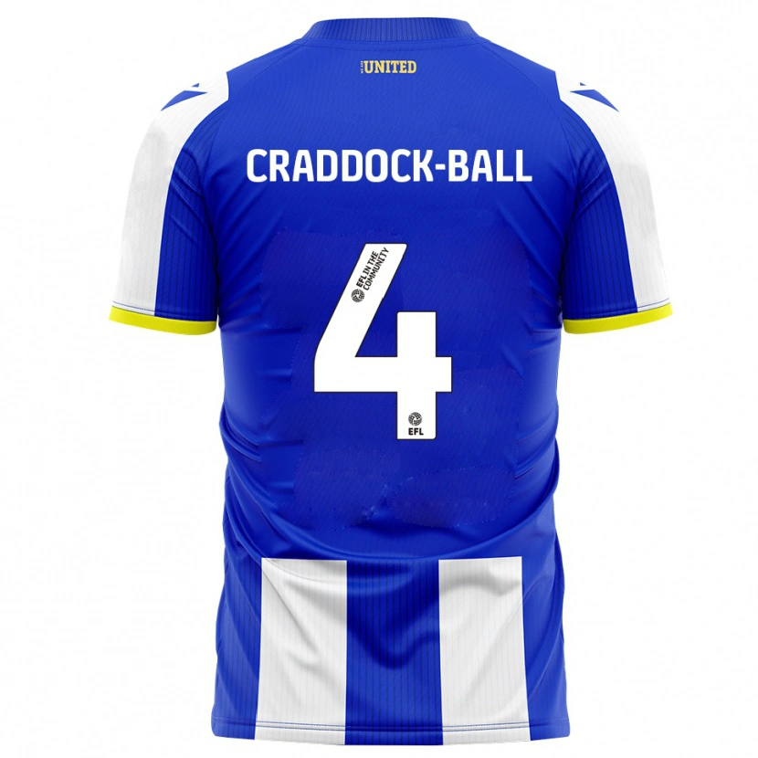 Danxen Herren Cassie Craddock-Ball #4 Blau Weiß Heimtrikot Trikot 2025/26 T-Shirt Schweiz