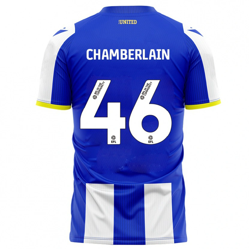 Danxen Herren Harrison Chamberlain #46 Blau Weiß Heimtrikot Trikot 2025/26 T-Shirt Schweiz