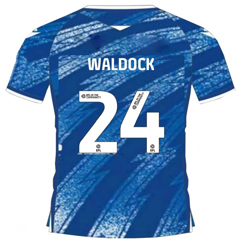 Danxen Herren Harry Waldock #24 Blau Weiß Heimtrikot Trikot 2025/26 T-Shirt Schweiz