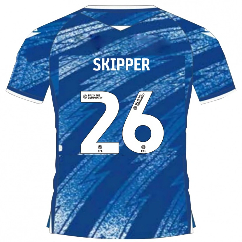 Danxen Herren Stanley Skipper #26 Blau Weiß Heimtrikot Trikot 2025/26 T-Shirt Schweiz