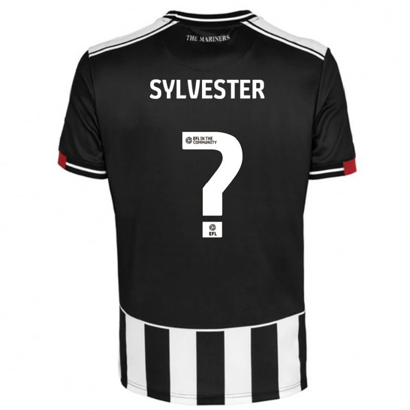 Danxen Herren Georgia Sylvester #0 Schwarz Weiß Rot Heimtrikot Trikot 2025/26 T-Shirt Schweiz