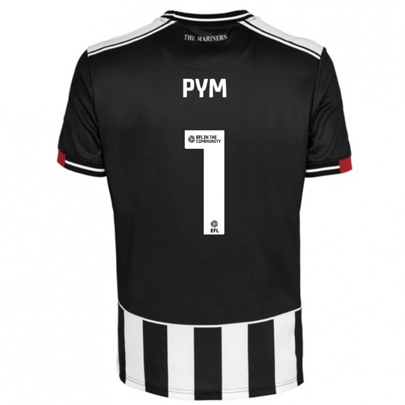 Danxen Herren Christy Pym #1 Schwarz Weiß Rot Heimtrikot Trikot 2025/26 T-Shirt Schweiz