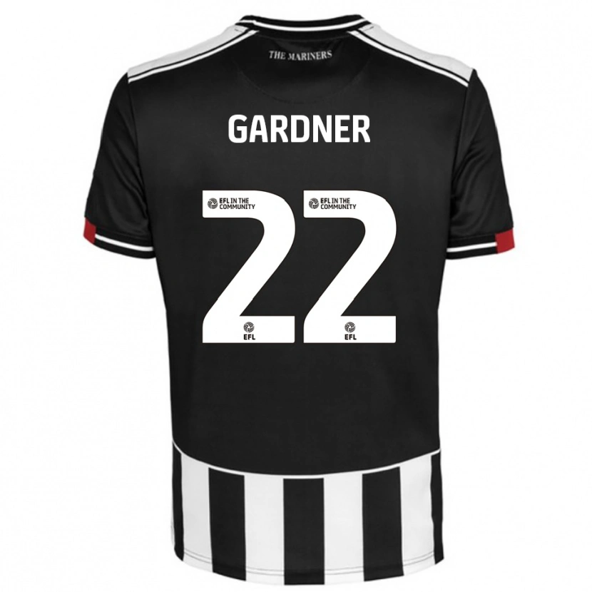 Danxen Herren Cameron Gardner #22 Schwarz Weiß Rot Heimtrikot Trikot 2025/26 T-Shirt Schweiz