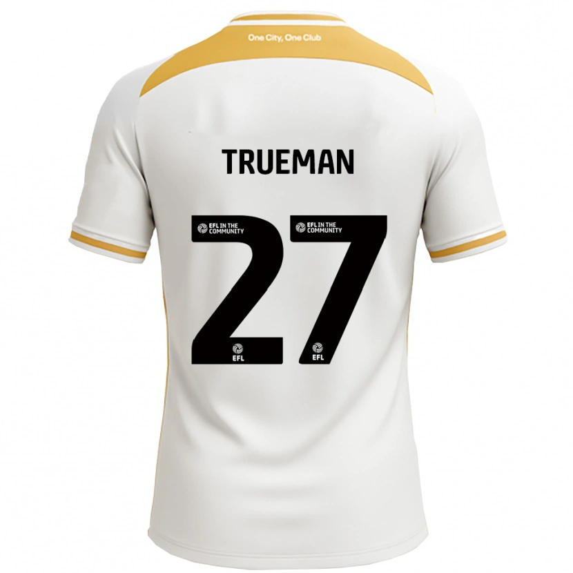 Danxen Herren Connal Trueman #27 Weiß Gold Heimtrikot Trikot 2025/26 T-Shirt Schweiz