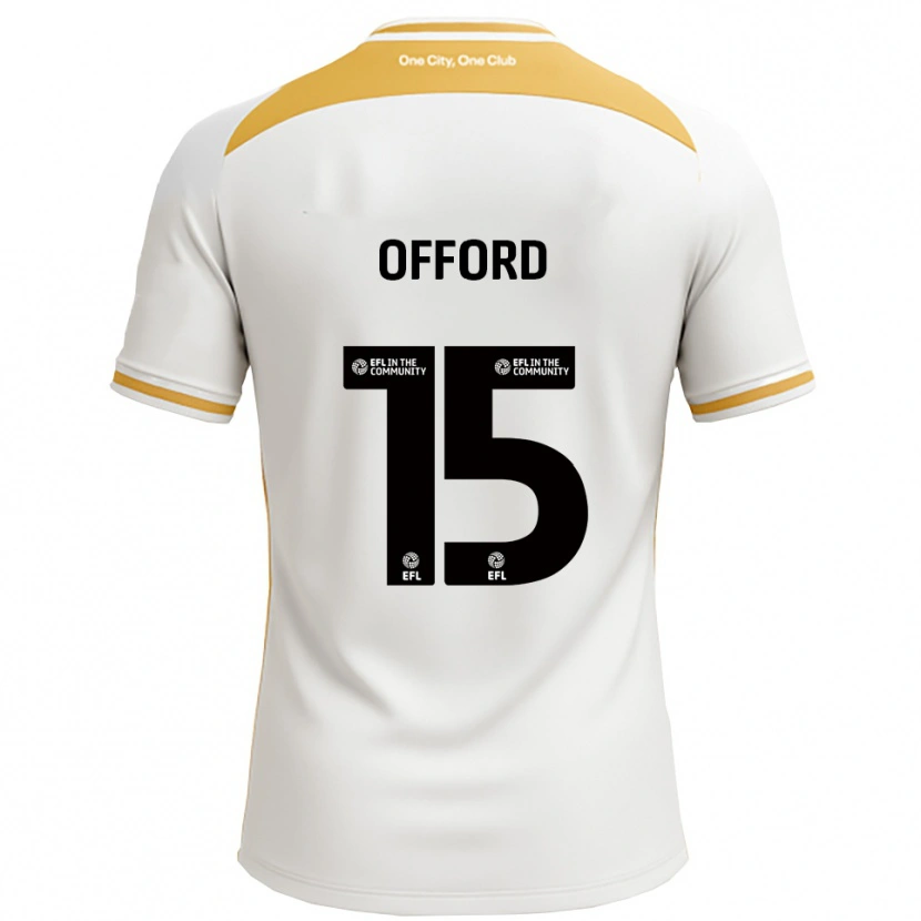 Danxen Herren Luke Offord #15 Weiß Gold Heimtrikot Trikot 2025/26 T-Shirt Schweiz