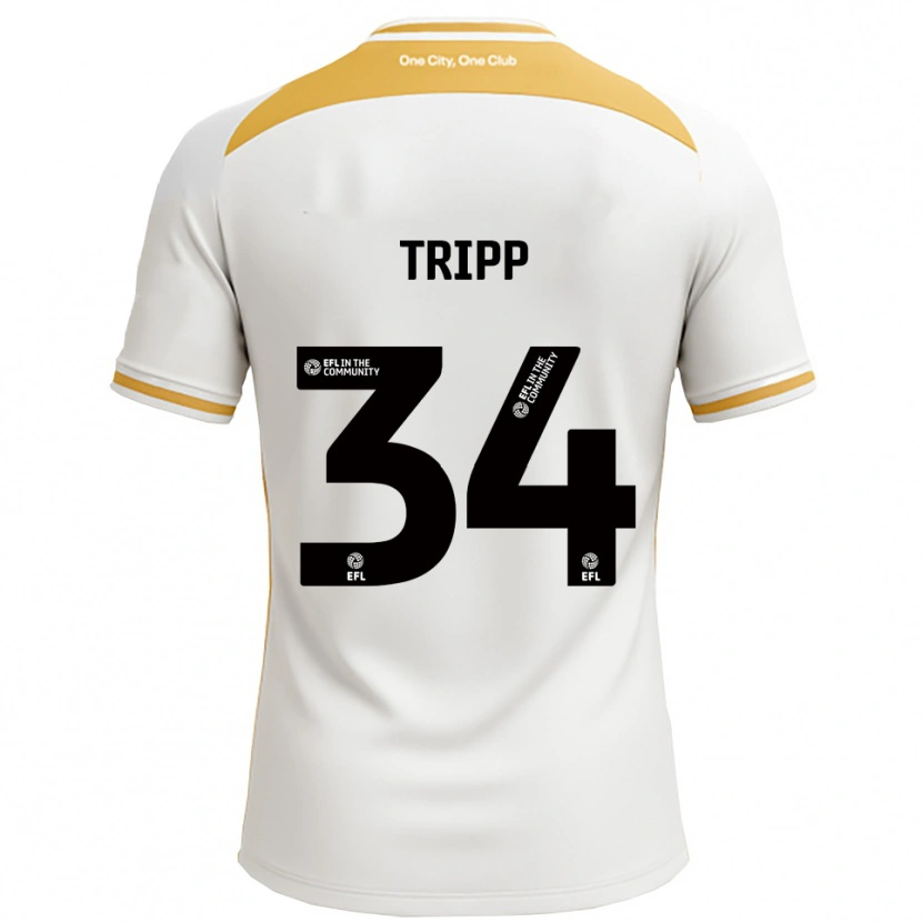 Danxen Herren Callum Tripp #34 Weiß Gold Heimtrikot Trikot 2025/26 T-Shirt Schweiz