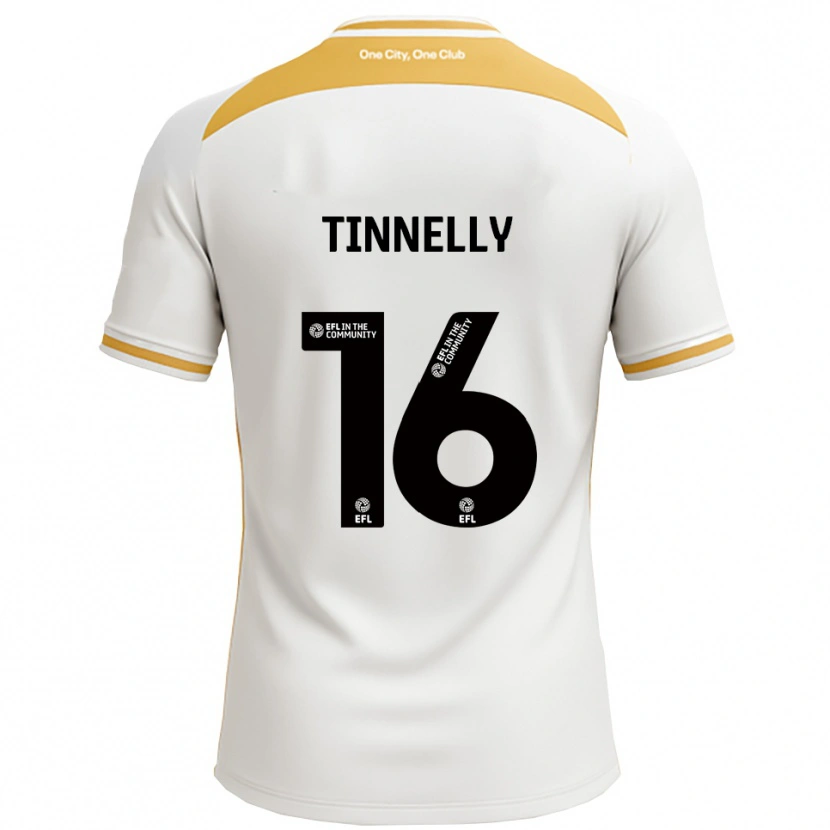 Danxen Herren Becky Tinnelly #16 Weiß Gold Heimtrikot Trikot 2025/26 T-Shirt Schweiz