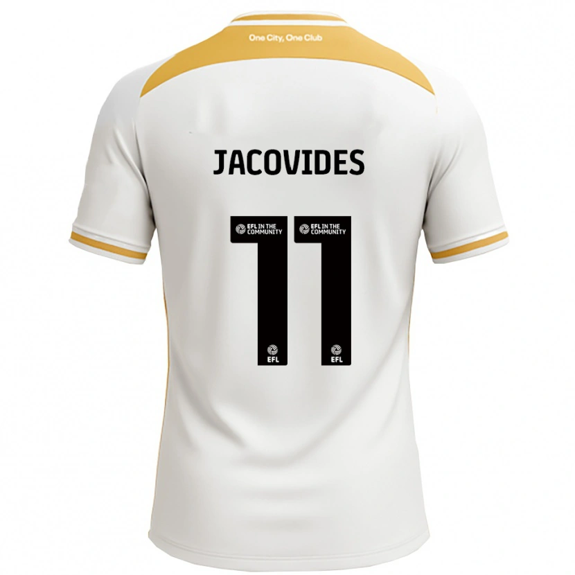 Danxen Herren Annaliese Jacovides #11 Weiß Gold Heimtrikot Trikot 2025/26 T-Shirt Schweiz