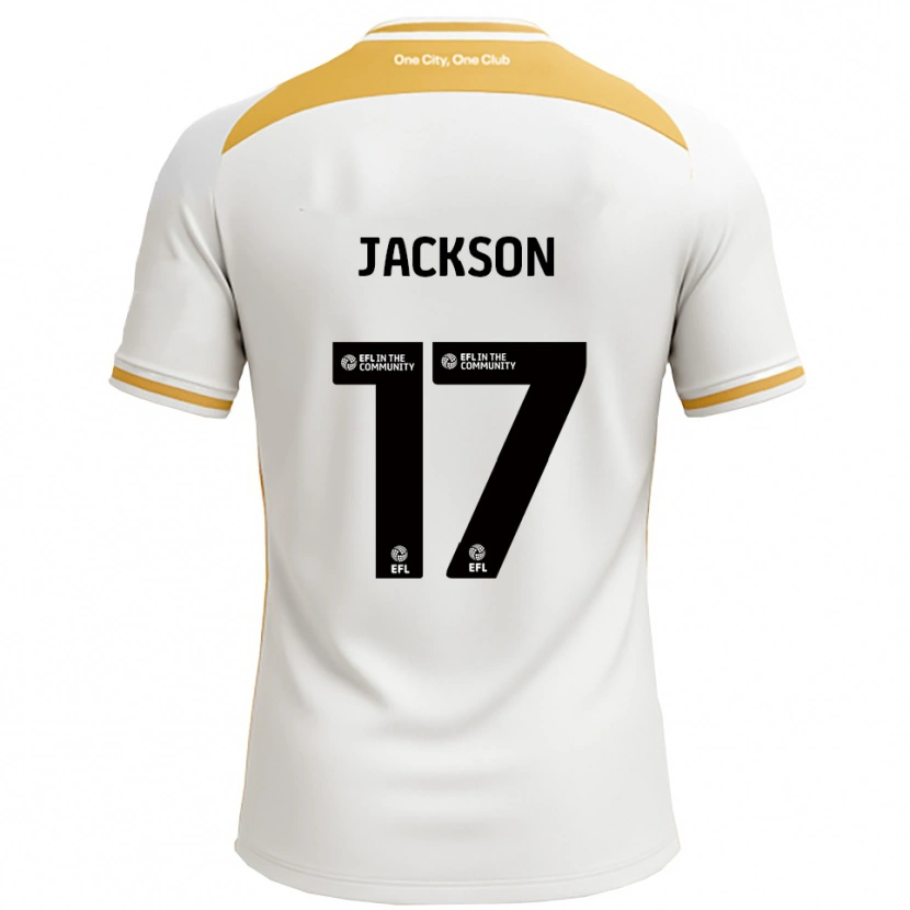 Danxen Herren Cayleigh Jackson #17 Weiß Gold Heimtrikot Trikot 2025/26 T-Shirt Schweiz