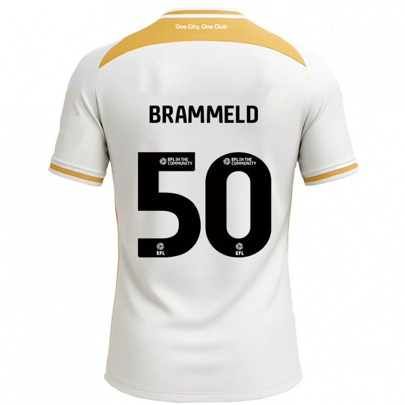 Danxen Herren Michael Brammeld #50 Weiß Gold Heimtrikot Trikot 2025/26 T-Shirt Schweiz