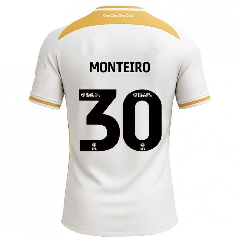 Danxen Herren Jesse Da Costa Monteiro #30 Weiß Gold Heimtrikot Trikot 2025/26 T-Shirt Schweiz