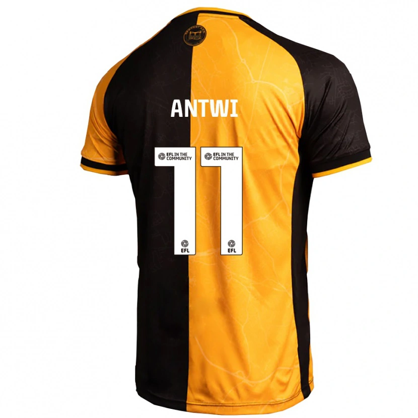 Danxen Herren Cameron Antwi #11 Gelb Schwarz Heimtrikot Trikot 2025/26 T-Shirt Schweiz
