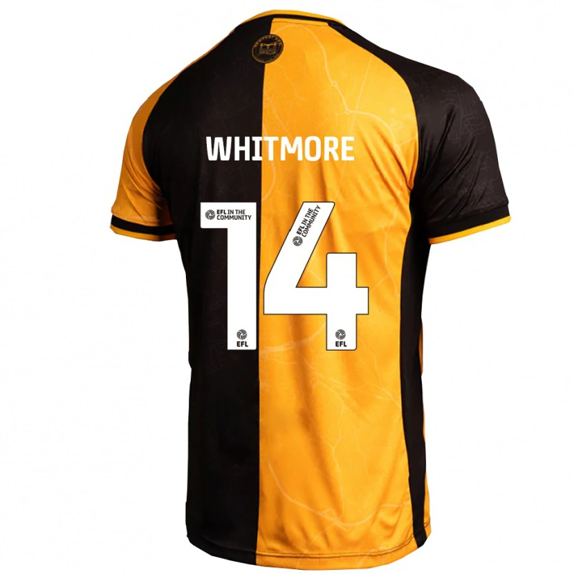 Danxen Herren Kai Whitmore #14 Gelb Schwarz Heimtrikot Trikot 2025/26 T-Shirt Schweiz