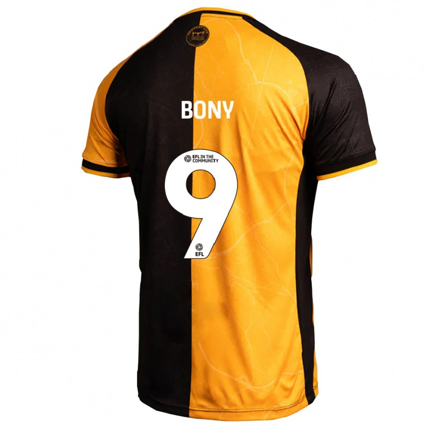 Danxen Herren Orphee Bony #9 Gelb Schwarz Heimtrikot Trikot 2025/26 T-Shirt Schweiz