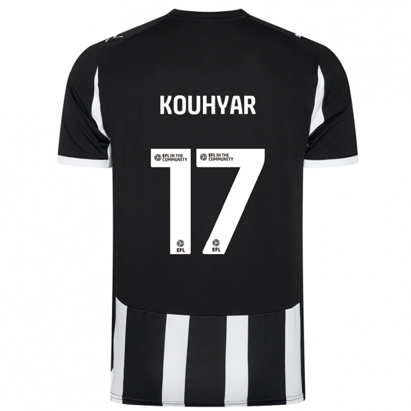 Danxen Herren Maziar Kouhyar #17 Schwarz Weiß Heimtrikot Trikot 2025/26 T-Shirt Schweiz