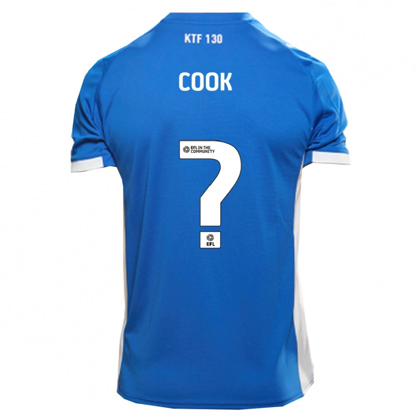 Danxen Herren Cook #0 Blau Weiß Heimtrikot Trikot 2025/26 T-Shirt Schweiz