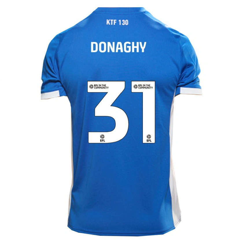 Danxen Herren Tom Donaghy #31 Blau Weiß Heimtrikot Trikot 2025/26 T-Shirt Schweiz